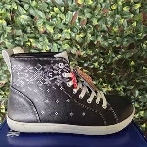 NIB Birkenstock Bartlett Mens 10 EU 43 Leather BirkoFelt HighTop Sneakers Black Birkenstock | Shoes | Nib Birkenstock Bartlett Mens Eu 43  main image 3